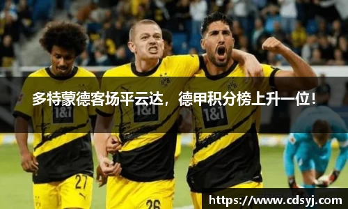 多特蒙德客场平云达，德甲积分榜上升一位！